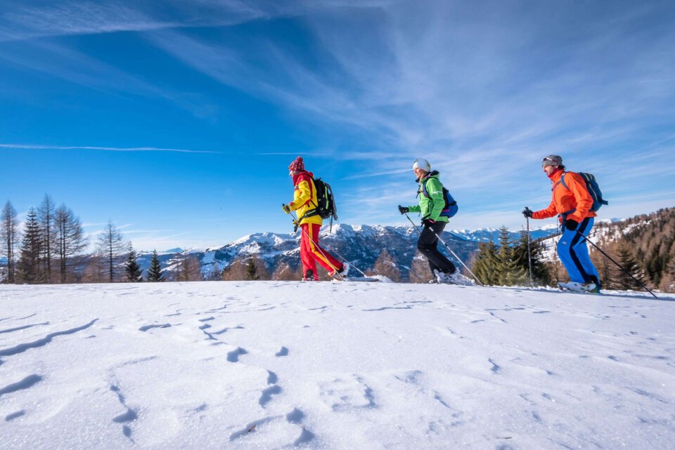 Schneeschuh-Verleih in Bad Kleinkirchheim | © Kärnten Werbung