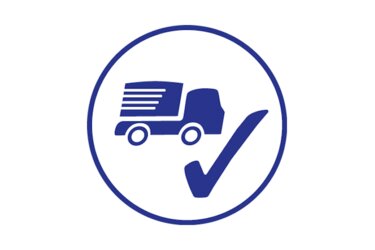 Lieferung bestätigt Symbol