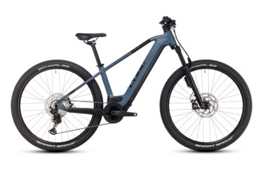 Cube e-mountain bike, gray-blue