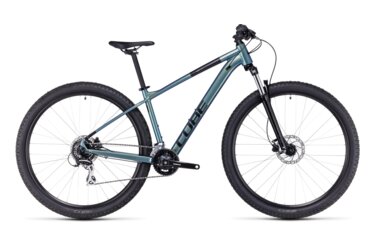 Teal Cube mountain bike