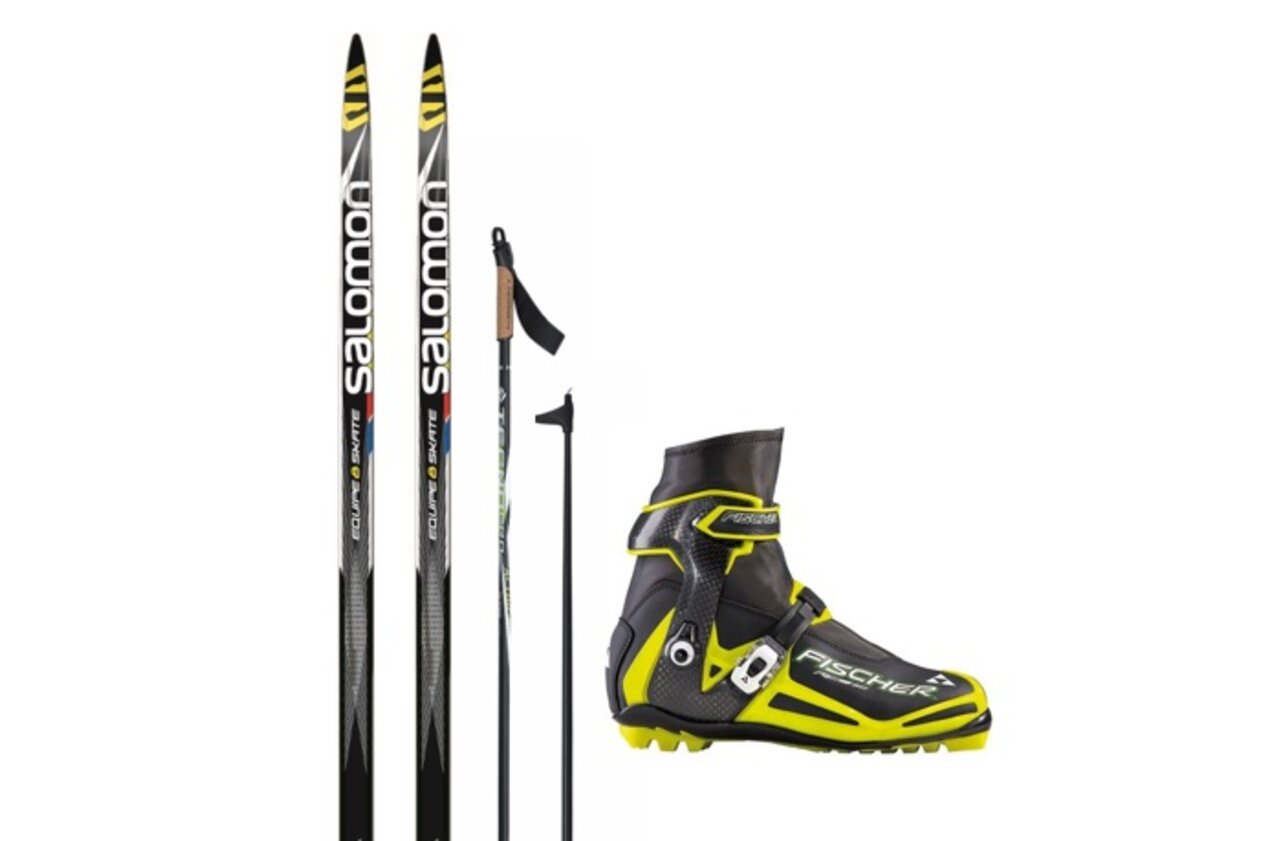 Langlaufski Set Herren Mit Schuhen