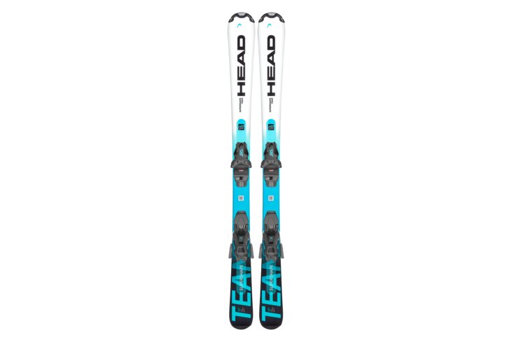 Beginner Junior Skis HEAD Supershape Team Easy Skis With JRS 7.5