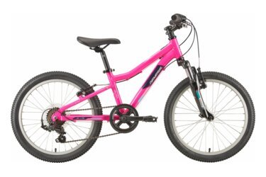 Pink kids' bicycle