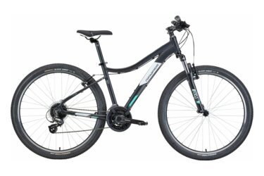 Schwarzes Damen-Mountainbike