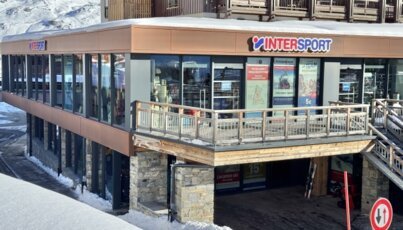 Intersport store in a ski resort