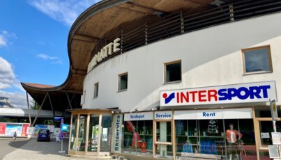 INTERSPORT Bikeverleih an der Talstation Steinplatte