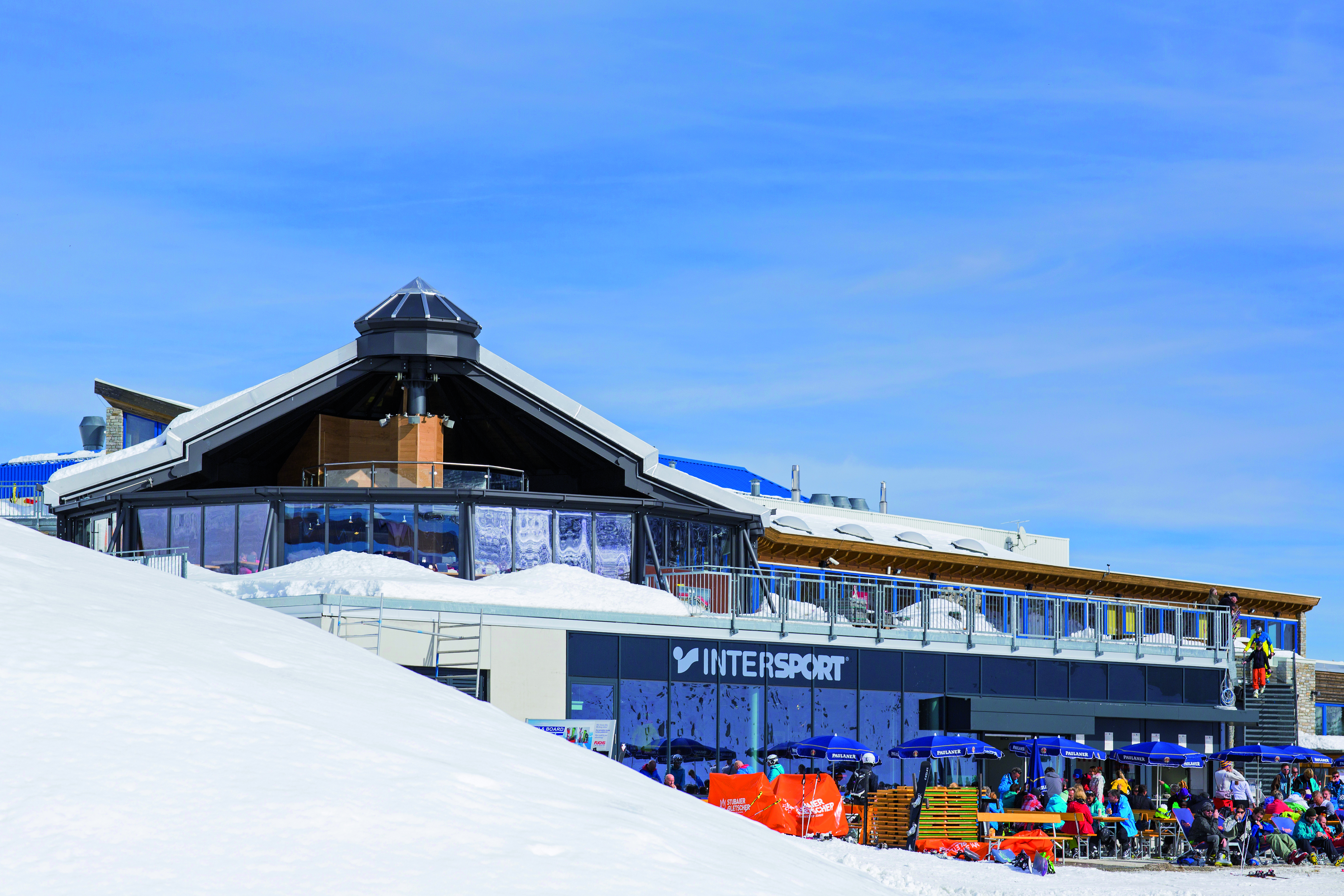 Bergstation Gamsgarten Stubaier Gletscher