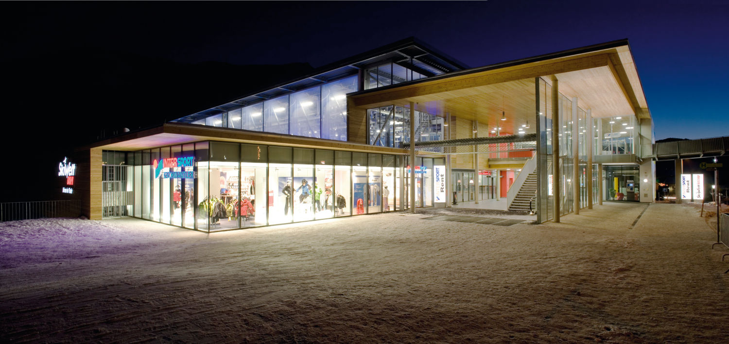 Direkt an der Skiwelt Bahn