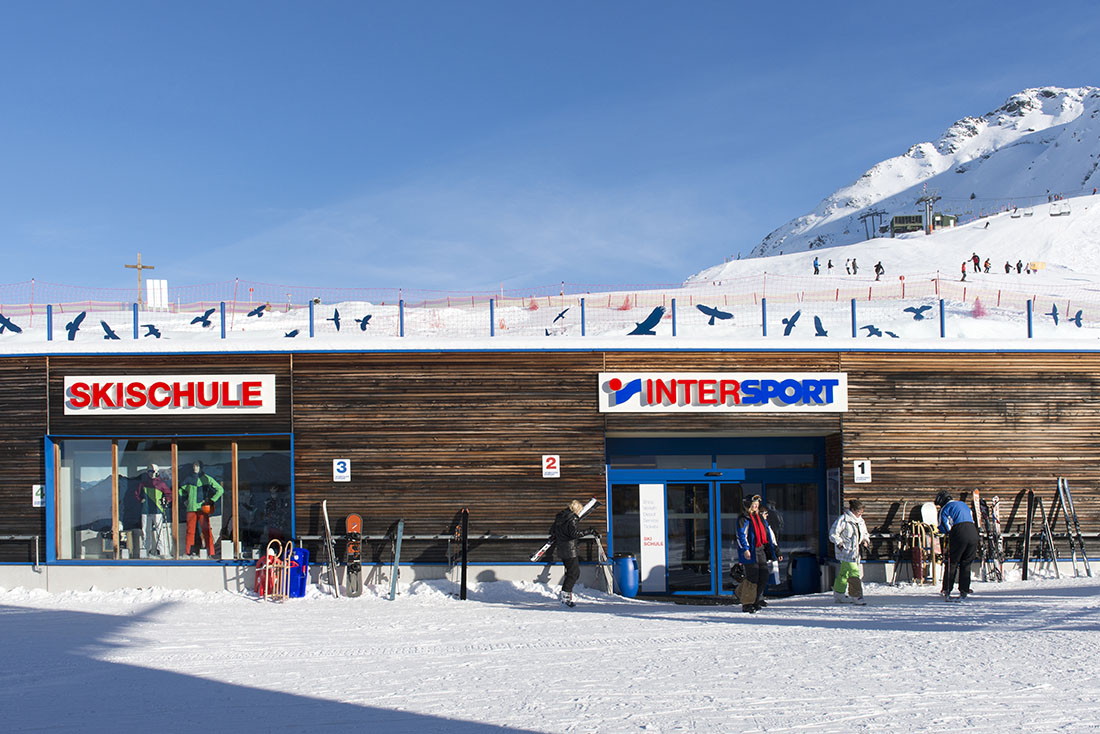 Schruns Hochjoch Bahn Bergstation